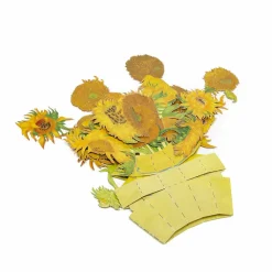 Boutiques de musées Loisirs Créatifs|Art De La Maison-Bouquet Pop-up en papier Vincent van Gogh - Tournesols