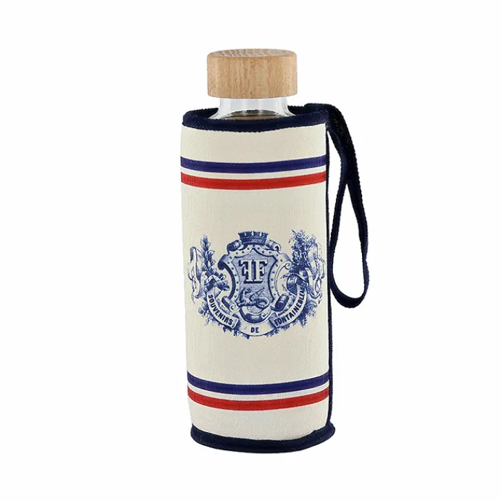 Boutiques de musées Art De La Table-Bouteille en verre et housse Isotherme Souvenirs de Fontainebleau