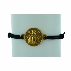 Boutiques de musées Bracelets-Bracelet cordon ajustable Abeille