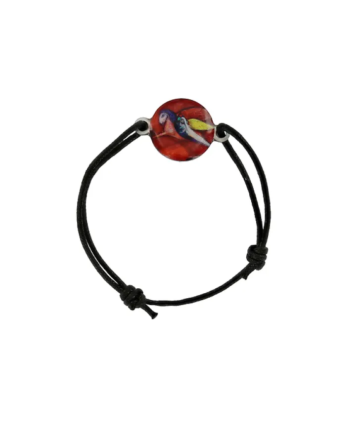Boutiques de musées Bracelets-Bracelet cordon Chagall Cantique des cantiques IV
