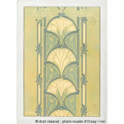 Boutiques de musées Bracelets-Bracelet jonc Art nouveau Bleu