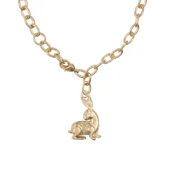 Boutiques de musées Bracelets-Bracelet pendeloque Lapin