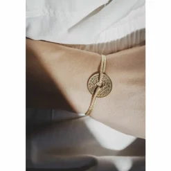 Boutiques de musées Bracelets-Bracelet République Française 10 centimes - Cordon doré