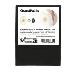Clearance Boutiques de musées Broche magnétique Grand Palais Dorée