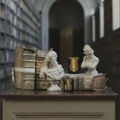 Boutiques de musées Art De La Maison-Buste en cire de Napoléon Trudon - Beige