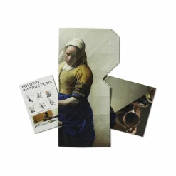 Boutiques de musées Design|Art De La Maison-Cache vase en papier Johannes Vermeer - La laitière - Rijks Museum