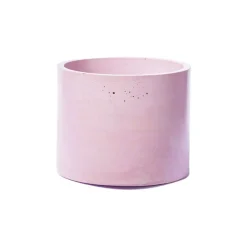 Boutiques de musées Art De La Maison-Cache-pot XXL - Béton Rose pastel