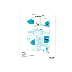 Online Boutiques de musées Cahier à dessin + stickers - Cumulo & Réséda Bleu - Grand Palais