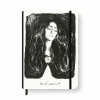 Best Boutiques de musées Cahier à élastique Edvard Munch - La Broche. Eva Mudocci, 1903