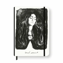 Best Boutiques de musées Cahier à élastique Edvard Munch - La Broche. Eva Mudocci, 1903