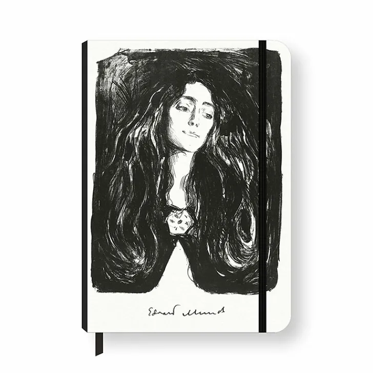 Best Boutiques de musées Cahier à élastique Edvard Munch - La Broche. Eva Mudocci, 1903