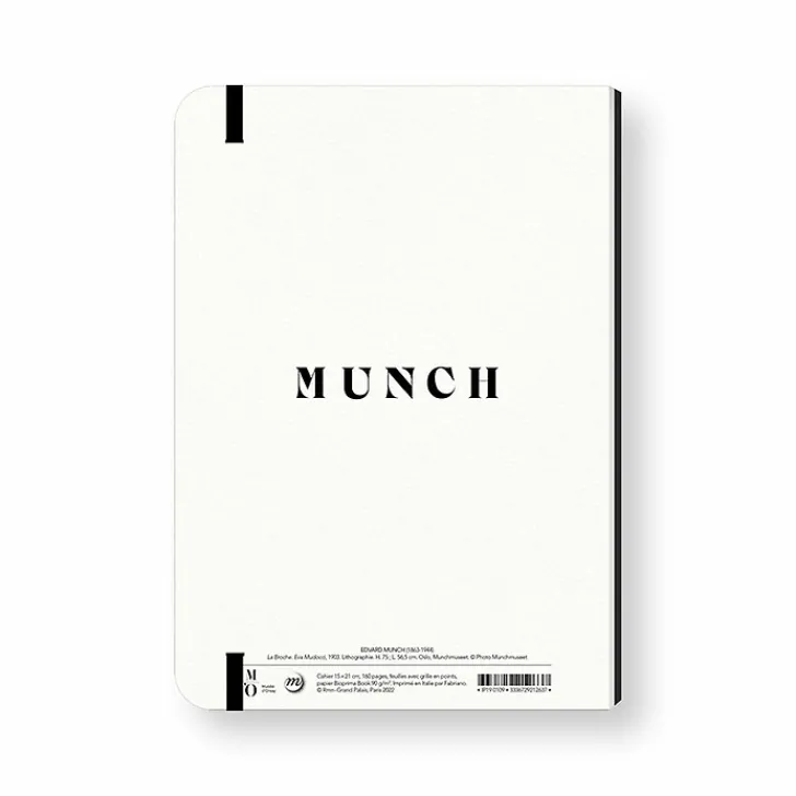 Best Boutiques de musées Cahier à élastique Edvard Munch - La Broche. Eva Mudocci, 1903