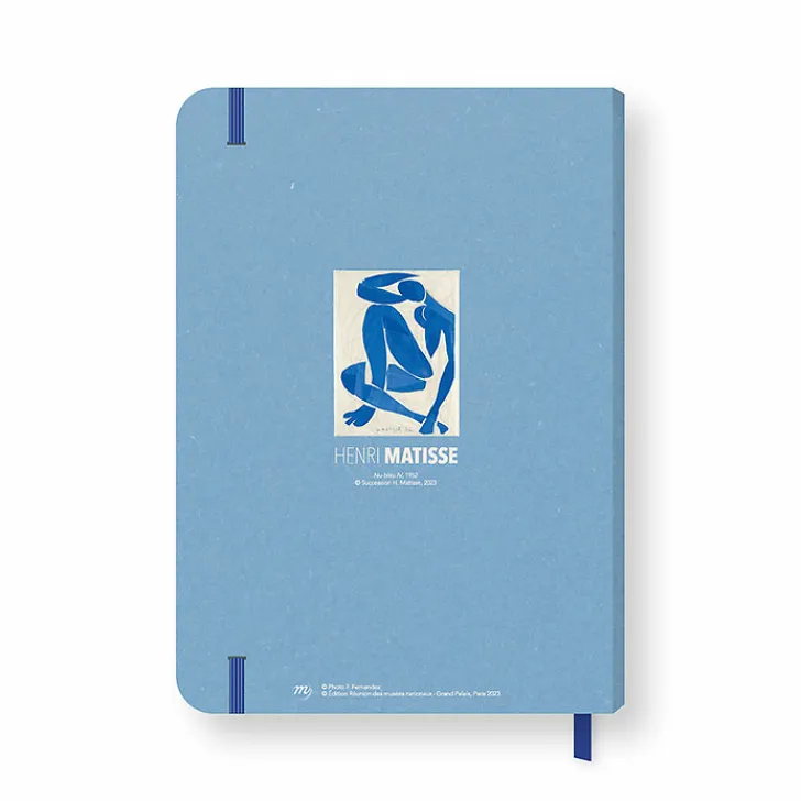Boutiques de musées Cahier à élastique Henri Matisse - Nu bleu IV, 1952