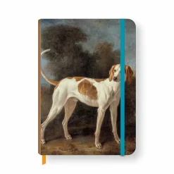Boutiques de musées Cahiers Et Carnets-Cahier à élastique Jean-Baptiste Oudry - Polydore, chien de la meute de Louis XV, 1726