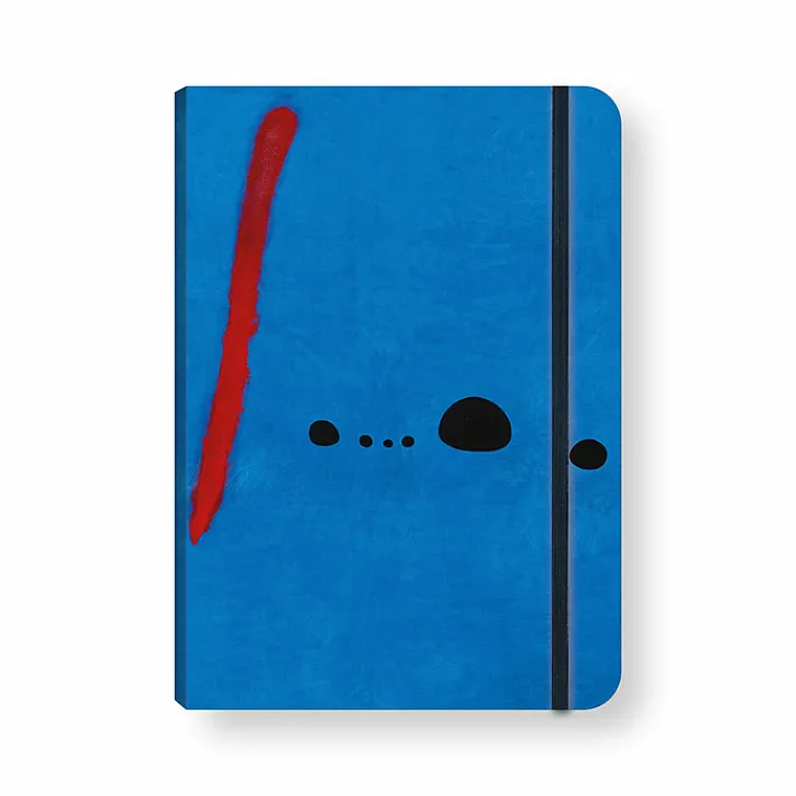 Boutiques de musées Cahiers Et Carnets-Cahier à élastique Joan Miró - Bleu II