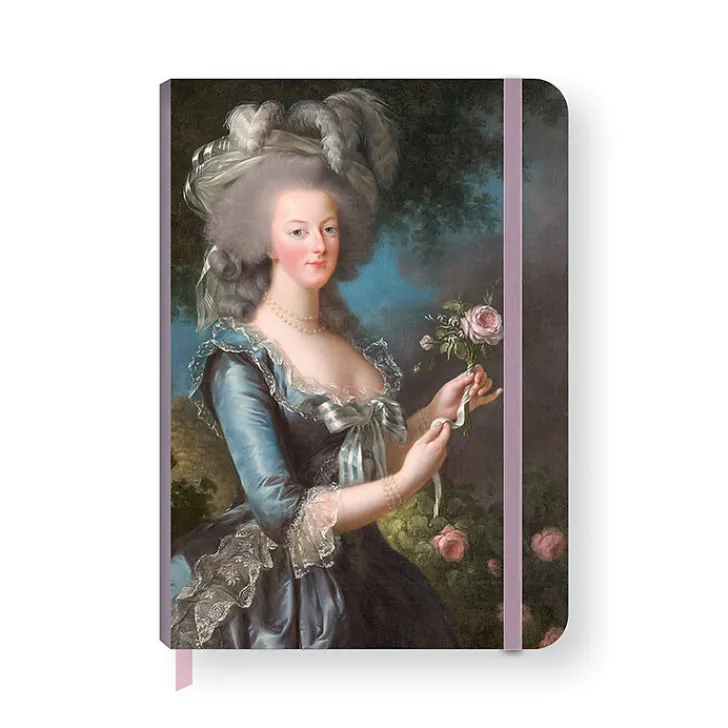 Best Boutiques de musées Cahier à élastique Élisabeth Louise Vigée Le Brun - Portrait de la reine Marie-Antoinette dit « à la rose », 1783
