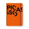Online Boutiques de musées Cahier à élastique Picasso - Orange - Musée Picasso 2021