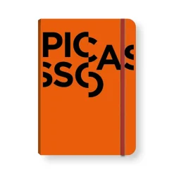Online Boutiques de musées Cahier à élastique Picasso - Orange - Musée Picasso 2021