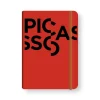 Boutiques de musées Cahiers Et Carnets-Cahier à élastique Picasso - Rouge - Musée Picasso 2021