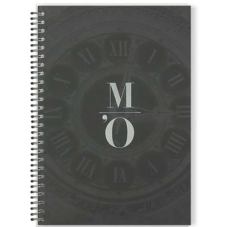 Clearance Boutiques de musées Cahier à spirale - Horloge M'O