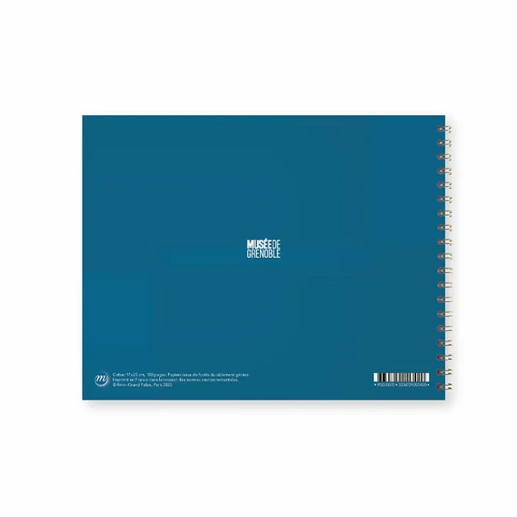 Boutiques de musées Cahiers Et Carnets-Cahier à spirale Bridget Riley - For Gengi, 1995-1996