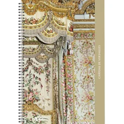Boutiques de musées Cahiers Et Carnets-Cahier à spirale Château de Versailles - Chambre de la reine Marie-Antoinette