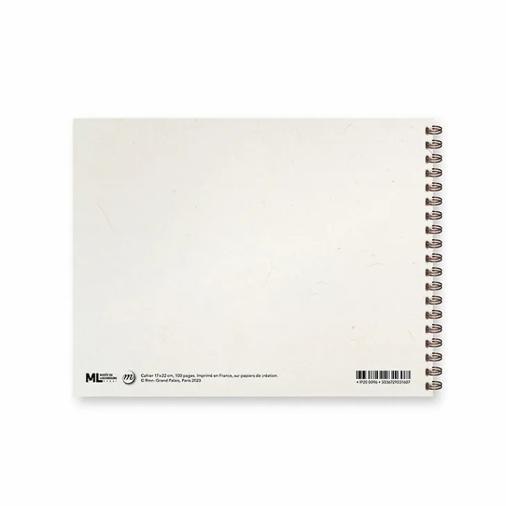 Boutiques de musées Cahiers Et Carnets-Cahier à spirale Léon Monet. Frère de l'artiste et collectionneur