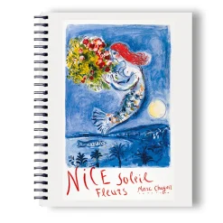 Boutiques de musées Cahiers Et Carnets-Cahier à spirale Marc Chagall - La baie des Anges