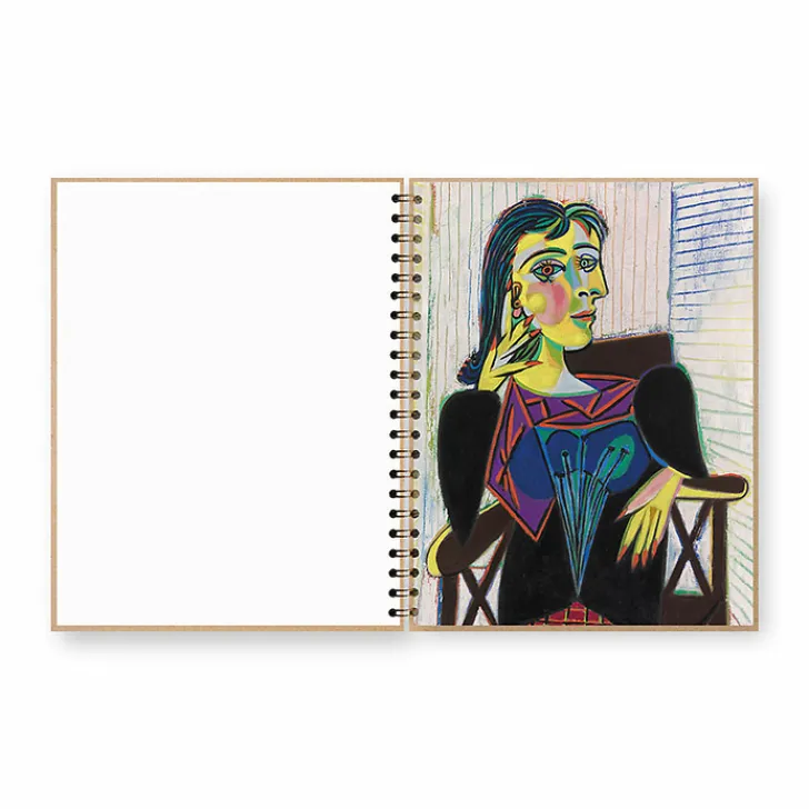 Boutiques de musées Cahiers Et Carnets-Cahier à spirale Picasso Célébration 1973-2023