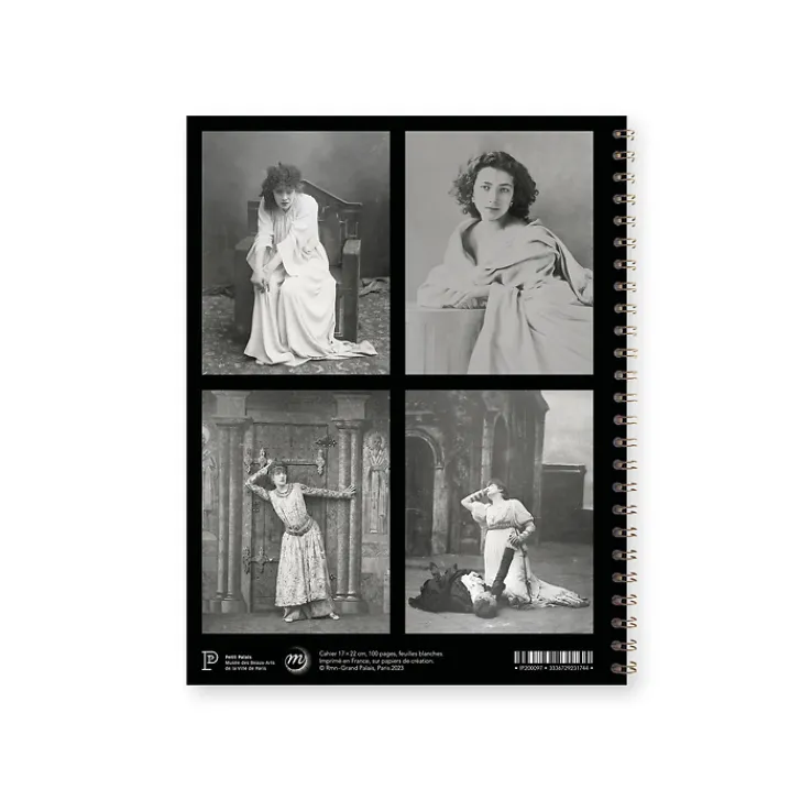 Boutiques de musées Cahier à spirale William Downey - Sarah Bernhardt, 1902