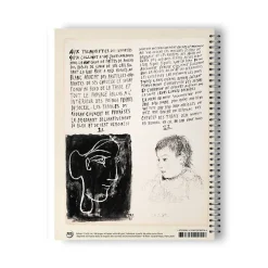New Boutiques de musées Cahier à spirales Pablo Picasso - Poèmes et lithographies