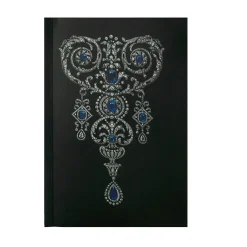 Boutiques de musées Cahiers Et Carnets-Cahier AIMANT Devant de corsage "CARTIER- Le Style et l'Histoire"