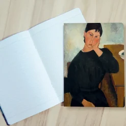 Boutiques de musées Cahiers Et Carnets-Cahier Amedeo Modigliani - Elvire assise, accoudée à une table, 1919