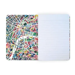 Boutiques de musées Cahiers Et Carnets-Cahier Antoine Corbineau - Plan de Paris illustré