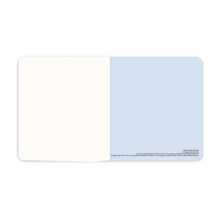 Boutiques de musées Cahiers Et Carnets-Cahier carré Vincent Dulom - Hommage à Monet, 2024.