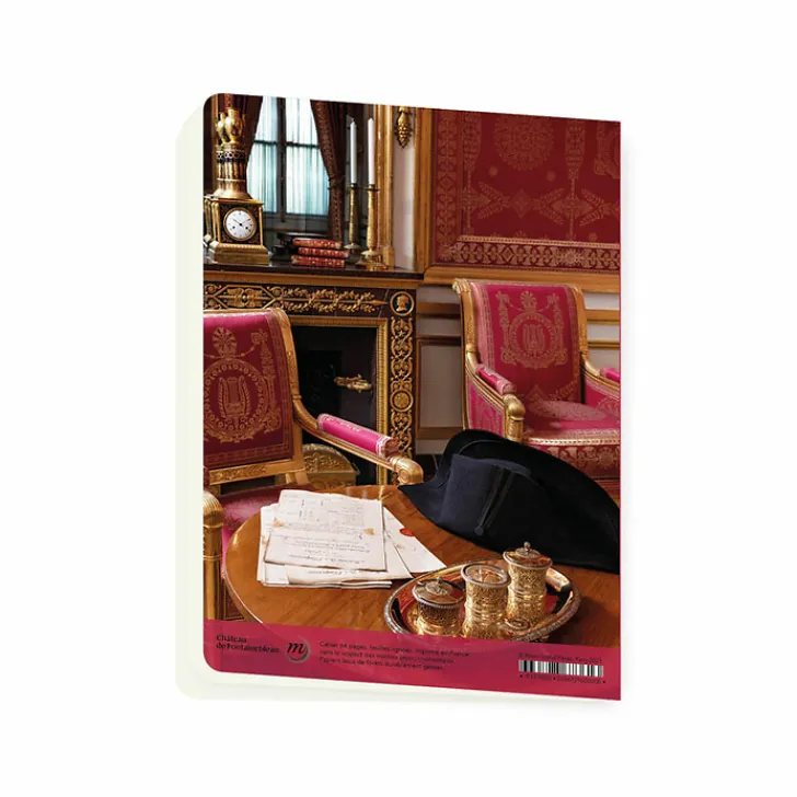 Boutiques de musées Cahiers Et Carnets-Cahier Château de Fontainebleau - Détail du motif central des pilastres de la grille de la cour d'honneur