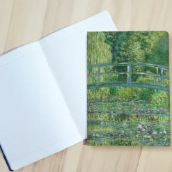 Boutiques de musées Cahiers Et Carnets-Cahier Claude Monet - Le bassin aux nymphéas, harmonie verte, 1899