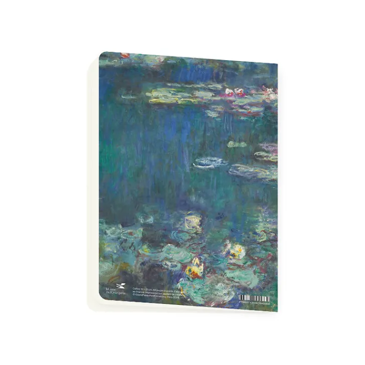 Best Boutiques de musées Cahier Claude Monet - Nymphéas, reflets verts