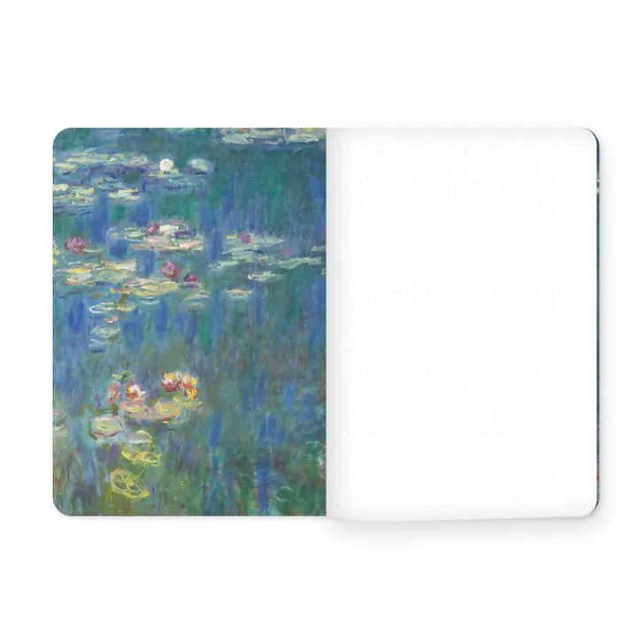 Best Boutiques de musées Cahier Claude Monet - Nymphéas, reflets verts
