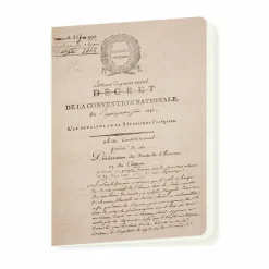 Boutiques de musées Cahiers Et Carnets-Cahier Déclaration des Droits de l'Homme et du citoyen