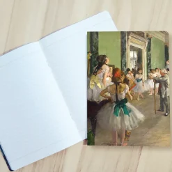 Boutiques de musées Cahiers Et Carnets-Cahier Edgar Degas - La classe de danse, vers 1873-1876