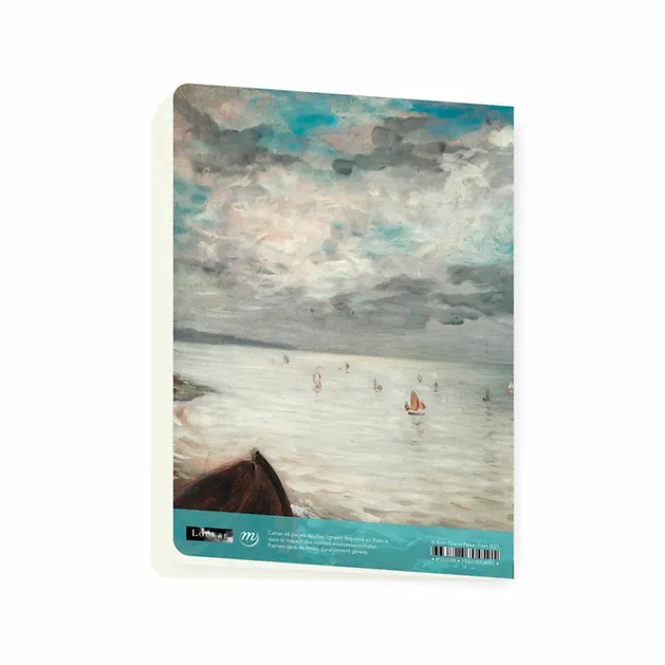 New Boutiques de musées Cahier Eugène Delacroix - La mer à Dieppe, 1852