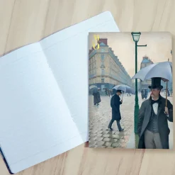 Boutiques de musées Cahiers Et Carnets-Cahier Gustave Caillebotte - Rue de Paris, temps de pluie, 1877