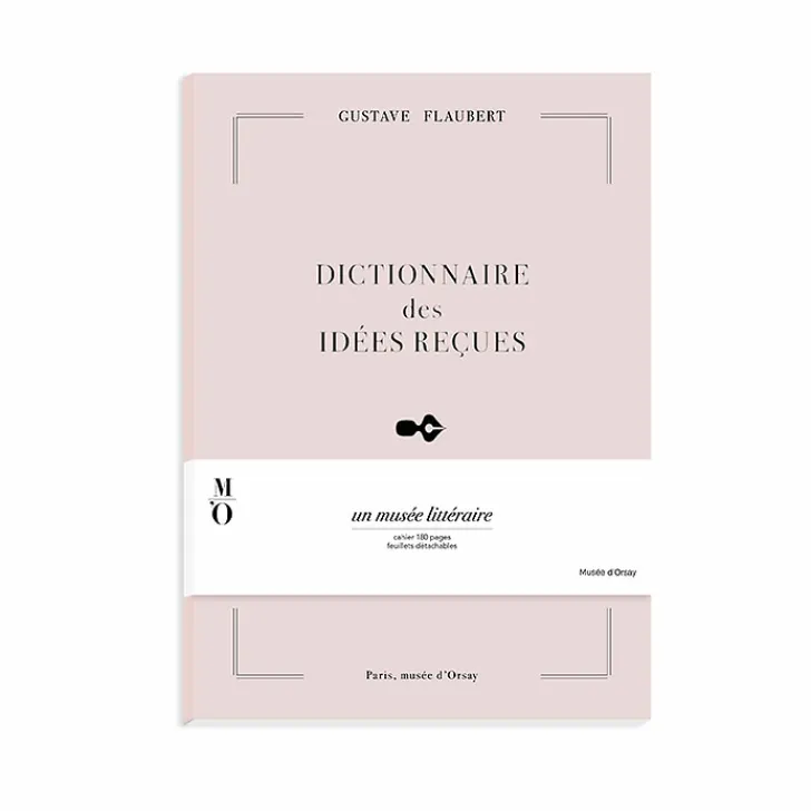 Outlet Boutiques de musées Cahier Gustave Flaubert - Dictionnaire des idées reçues