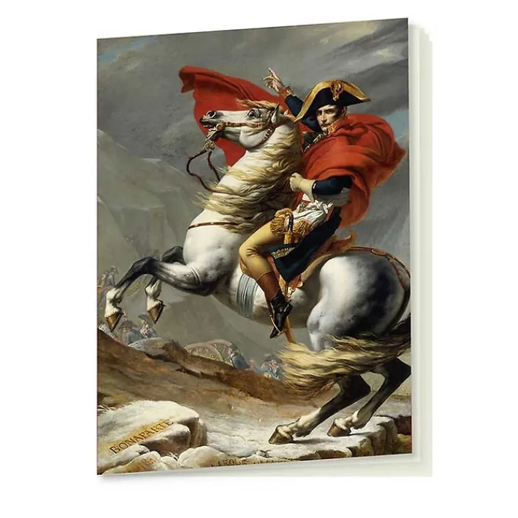 Boutiques de musées Cahiers Et Carnets-Cahier Jean-Louis David - Le Premier Consul franchissant le Grand-Saint-Bernard, 1801