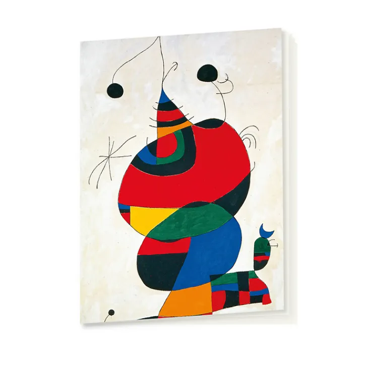 Hot Boutiques de musées Cahier Joan Miró - Femme, oiseau, étoile