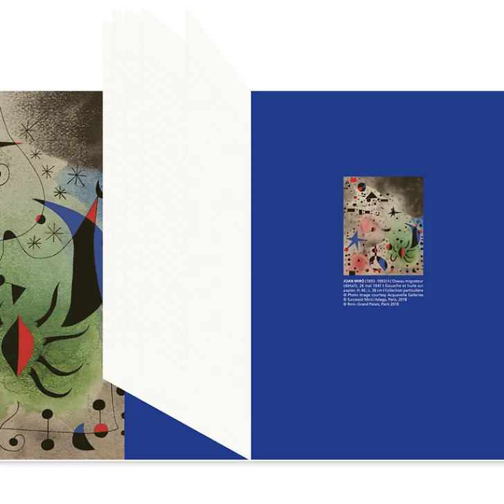 Outlet Boutiques de musées Cahier Joan Miró - L'oiseau migrateur