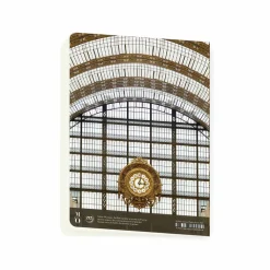 Boutiques de musées Cahiers Et Carnets-Cahier La verrière et la grande horloge du musée d'Orsay, 1900
