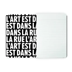 New Boutiques de musées Cahier L'Art est dans la rue