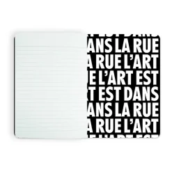 New Boutiques de musées Cahier L'Art est dans la rue